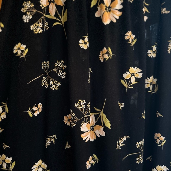 Black Floral Dress by Wild Fable - Picture 2 of 6